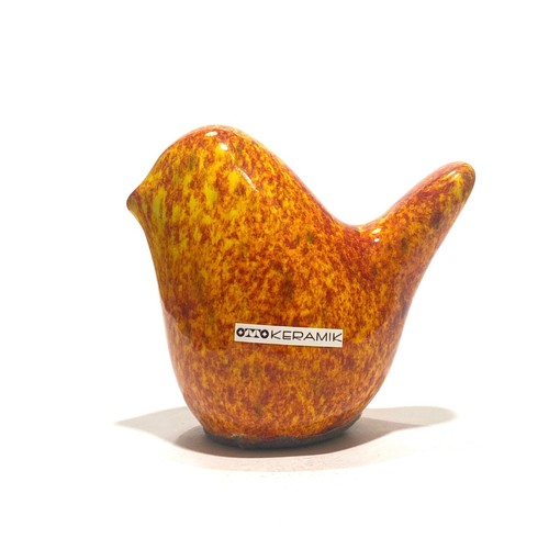 Otto keramik ceramic bird red - otto,