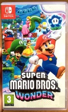 SUPER MARIO BROS WONDER COMPLETE FLYER BOX NINTENDO SWITCH VERSION FRA CIB ORIGINAL PACKAGING