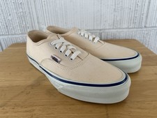 Vintage Vans Made In USA Palm Leaf White Blue New Without Box NOS 1990’s Size 7