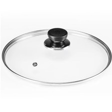Tempered Glass Frying Pan Cover Round Wok Pan Lid Pot Lid  Kitchen Accessories