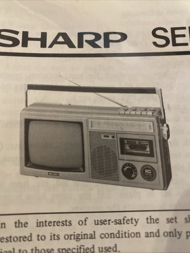 10p 28h sharp television - ,