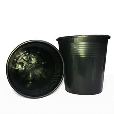 10 Plastic flower display buckets - Plant pots - Pre-owned - Clean & Reusable