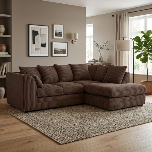 Shape sofa corner - jumbo, cord