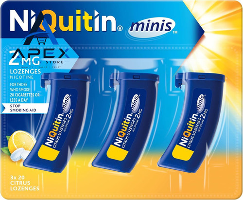 Niquitin 2mg minis - niquitin,