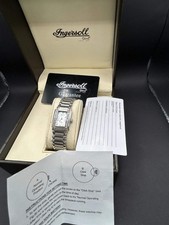 Ingersoll Ladies Gems Watch Boxed Stainless Steel Crystals Full Working Order