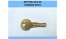 WITTER ACS02 ACS 02 ACS 2 KEY for Witter detachable towbar BUY 2 GET A 3RD FREE!