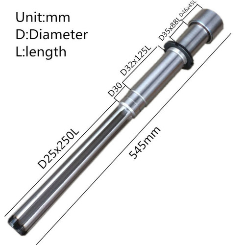 Milling machine shaft - milling,