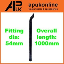 Silencer Exhaust Pipe 54 x 1000mm for Massey Ferguson 365 375 390 300 Tractor