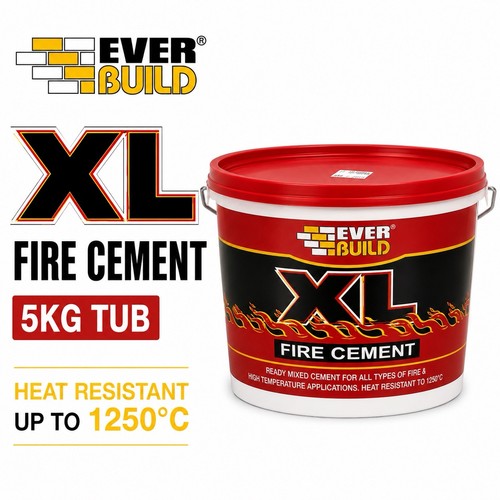 Everbuild fire cement 5kg - everbuild, xl