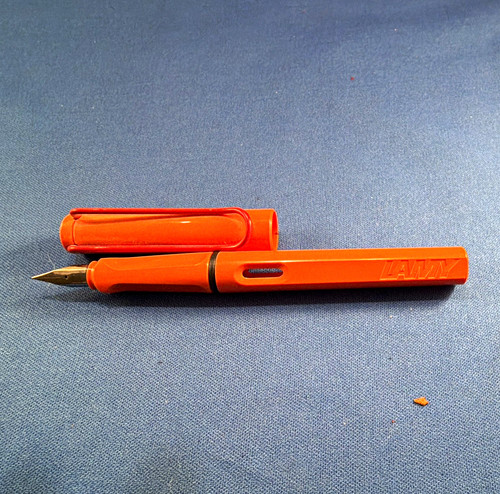 Lamy safari orange fountain - lamy,