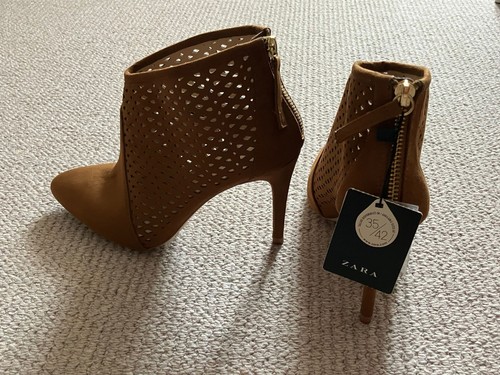 Zara ladies ankle boots size - zara,