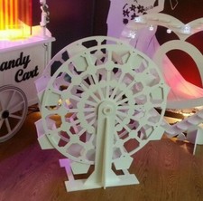 Candy Cart Ferris Wheel 100cm white pvc. Hire Quality