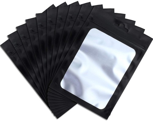 Clear black window grip - clear,