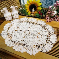 White Vintage Hand Crochet