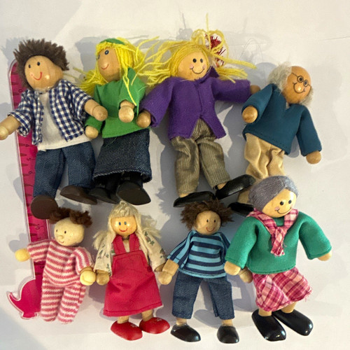 Dolls house family - dolls,