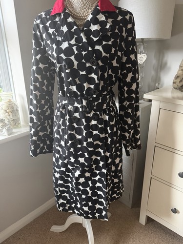 Hobbs trench coat black - coat,
