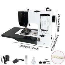 38 Stitches Electronic Sewing Machine Computerized & Extension Table Household
