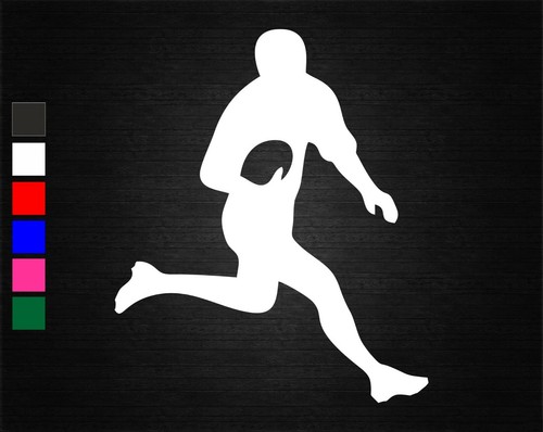 Rugby sport vinyl decal - rugby,