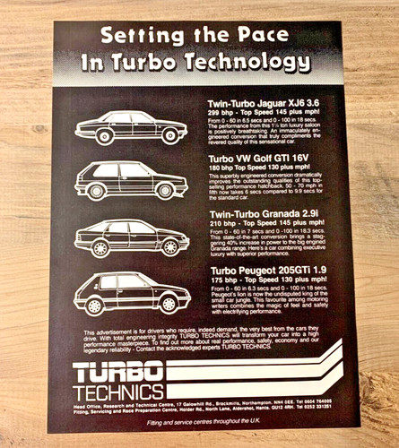 Turbo technics granada 205 - turbo,