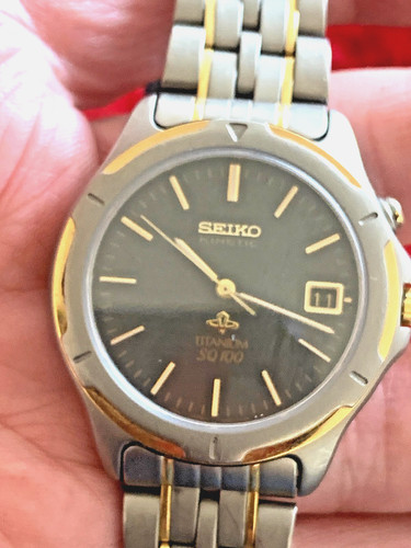 Vintage seiko kinetic - kinetic, titanium