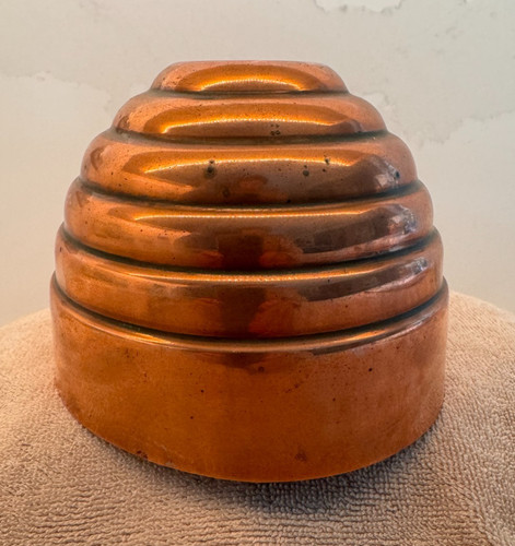 Antique victorian copper jelly - victorian,