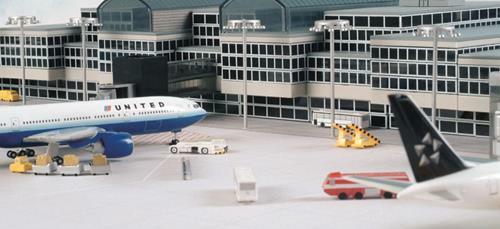 Herpa 520362 scenix airport - scenix,