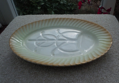 Antique meat plate henry - antique,