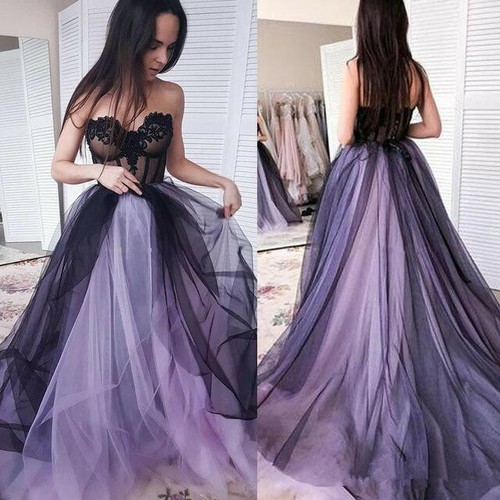 Purple and black gothic - and,