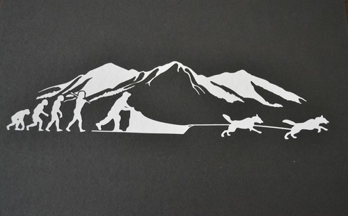 Sled dog spirit - sled, born