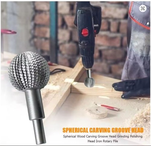 Wood carving grinding head - wood,
