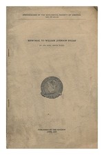 Smith Flett, John Memorial to William Johnson Sollas / by Sir John Smith Flett