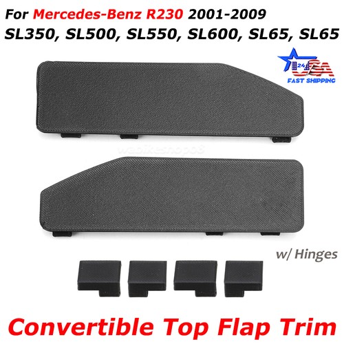 Convertible top flap trim - flap, for