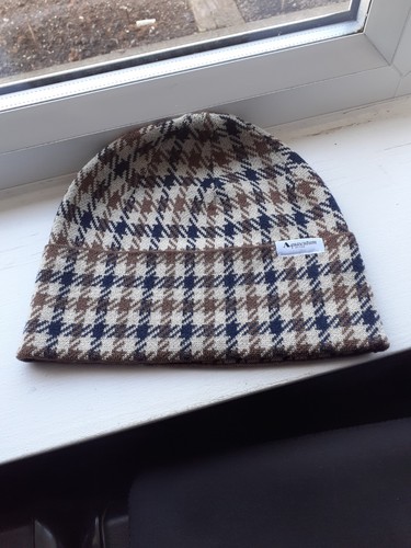 Aquascutum beanie check - beanie,,