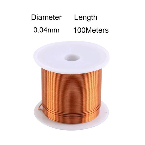 Enameled copper magnet wire - enameled,