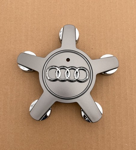 Dark gray audi center - dark, cap