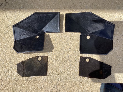 Engine mounting baffle plates - mounting,