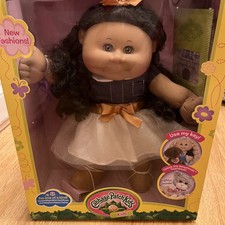 Cabbage Patch Kids Doll Girl Jakks brunette Doll box boxed adoptimals brand new