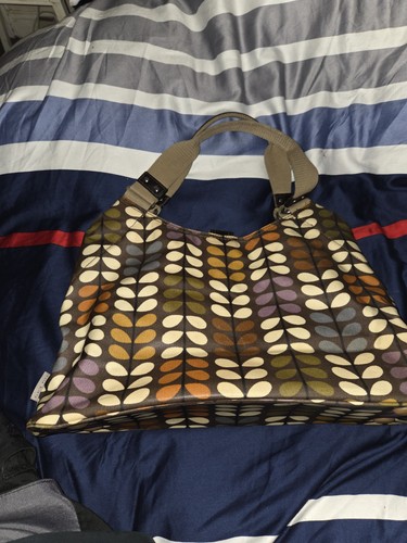 Orla kiely bag iconic - iconic, leaf