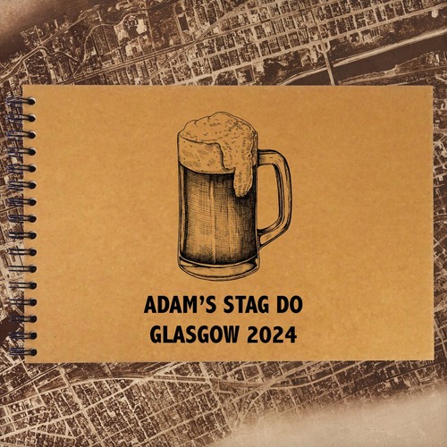 Personalised stag a4 a5 - personalised, a3/a4/a5