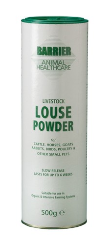 Barrier livestock louse - livestock,