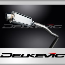 HONDA XRV750 AFRICA TWIN 93-03 225mm OVAL STAINLESS SILENCER EXHAUST KIT