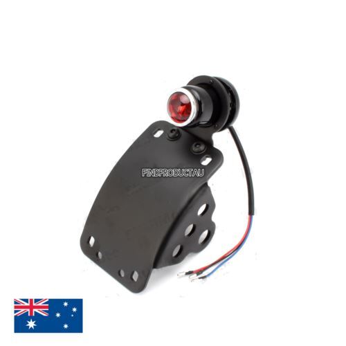 Led curved axle license - led, 1"