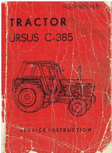 Ursus 385 tractor - ursus, original