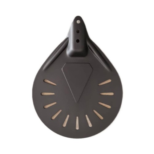 Pizza peel with - pizza,