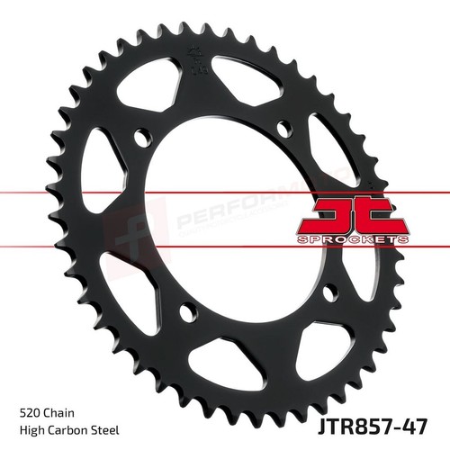 Steel rear sprocket - rear, fit