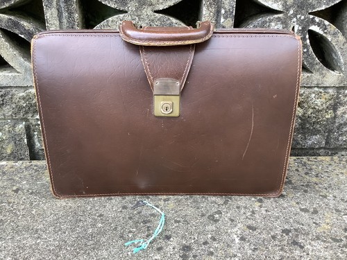 Vintage brown leather - vintage,