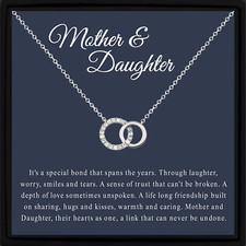 Mother and Daughter Necklace