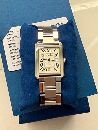 Cartier tank solo - solo, automatic