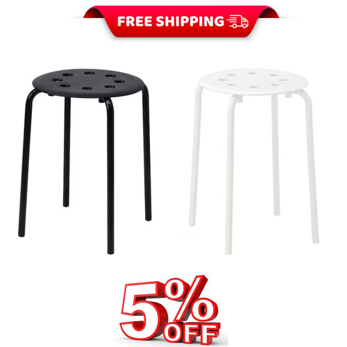 Ikea bar stool white black - stool, –