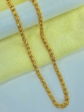 GOLD PLATED THICK MALA CHAIN
